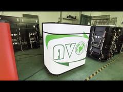 Ściana wideo z wyświetlaczem LED na stoisku DJ-skim # Wyświetlacz LED na recepcji # AVOE LED Fabryka paneli LED dla DJ-ów