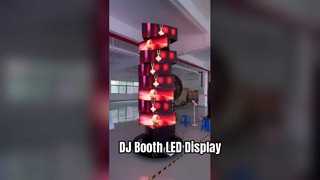 Rotating square Column # Kinetic LED wall # Mechanical LED Display # AVOE LED Art LED screen