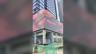 Stadion zewnętrzny LED P6 Wodoodporny IP65