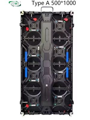 Type A Stage Rental LED Display P2.976 Cabinet 500x500 / 500x1000mm 5000nits 3840Hz