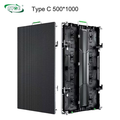 500x500mm 500x1000mm 4K P4.81 LED Screen Type C Indoor Rental LED Display For Concert