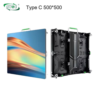 500x500mm 500x1000mm 4K P4.81 LED Screen Type C Indoor Rental LED Display For Concert