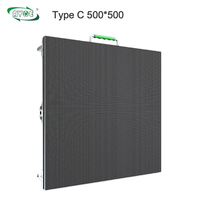 500x500mm 500x1000mm 4K P4.81 LED Screen Type C Indoor Rental LED Display For Concert