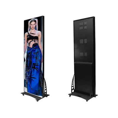 P2.5 LED Poster Display With AC110V/220V Input Voltage Size 640*1920mm 200W Energy Saving