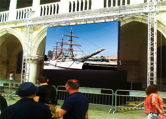 5~50m Distance Stage Background P4.81 Outdoor rental LED Display Big Screen Good Viewing Angle
