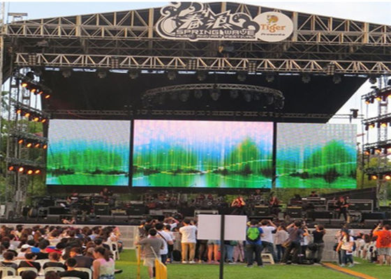 5~50m Distance Stage Background P4.81 Outdoor rental LED Display Big Screen Good Viewing Angle