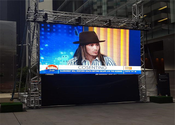 P6.25mm Pixel Pitch Indoor Full Color Led Display High Grey Scale Level 150°/120°