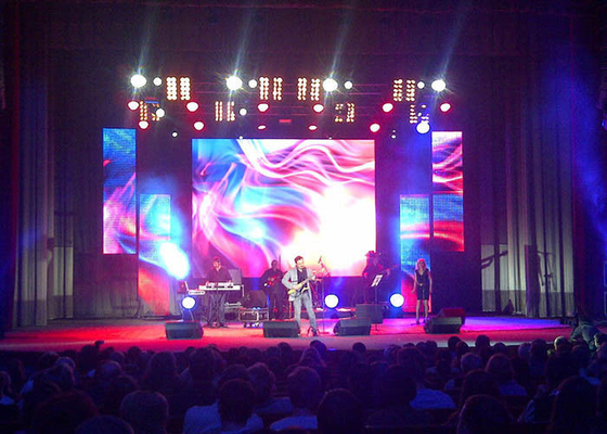 P2.976 Indoor Rental LED Display Screen 3840Hz Super HD4K For Stage Excellent Heat Dissipation Noiseless