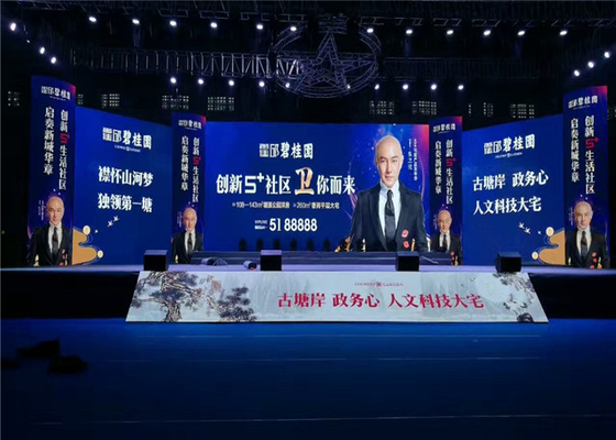 Super HD 4K P2.976mm Indoor Stage Rental LED Display 3840Hz Refresh Frequency Cabinet 500*500mm