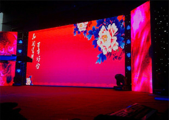 Ultra Thin P3.91mm Super HD 4K Indoor Rental LED Display No Fan Design Cabinet 500*500mm