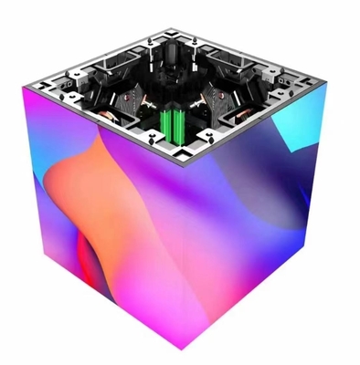 P3.91 Wypożyczalnia sceny LED Display 500x500mm 3840Hz Curve Cube Video Wall