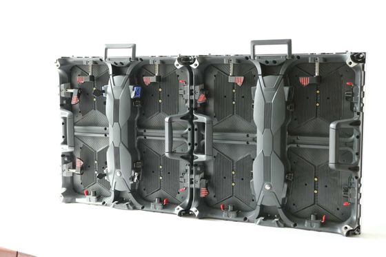 P3.91mm UHD4KS 3840Hz Outdoor Rental LED Display Screen SMD1921 ICN2153 500*500mm Cabinet Corner Protection